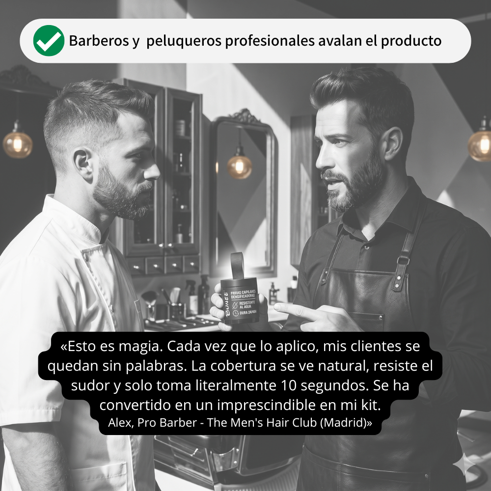 Fibras capilares densificadoras BUNEE